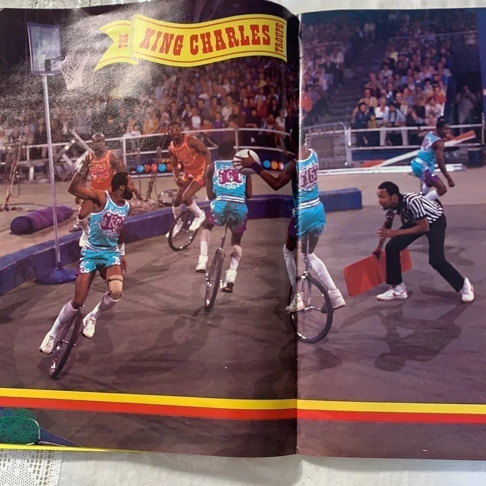 Vintage Ringling Brothers and Barnum and Bailey Circus program 1984 program